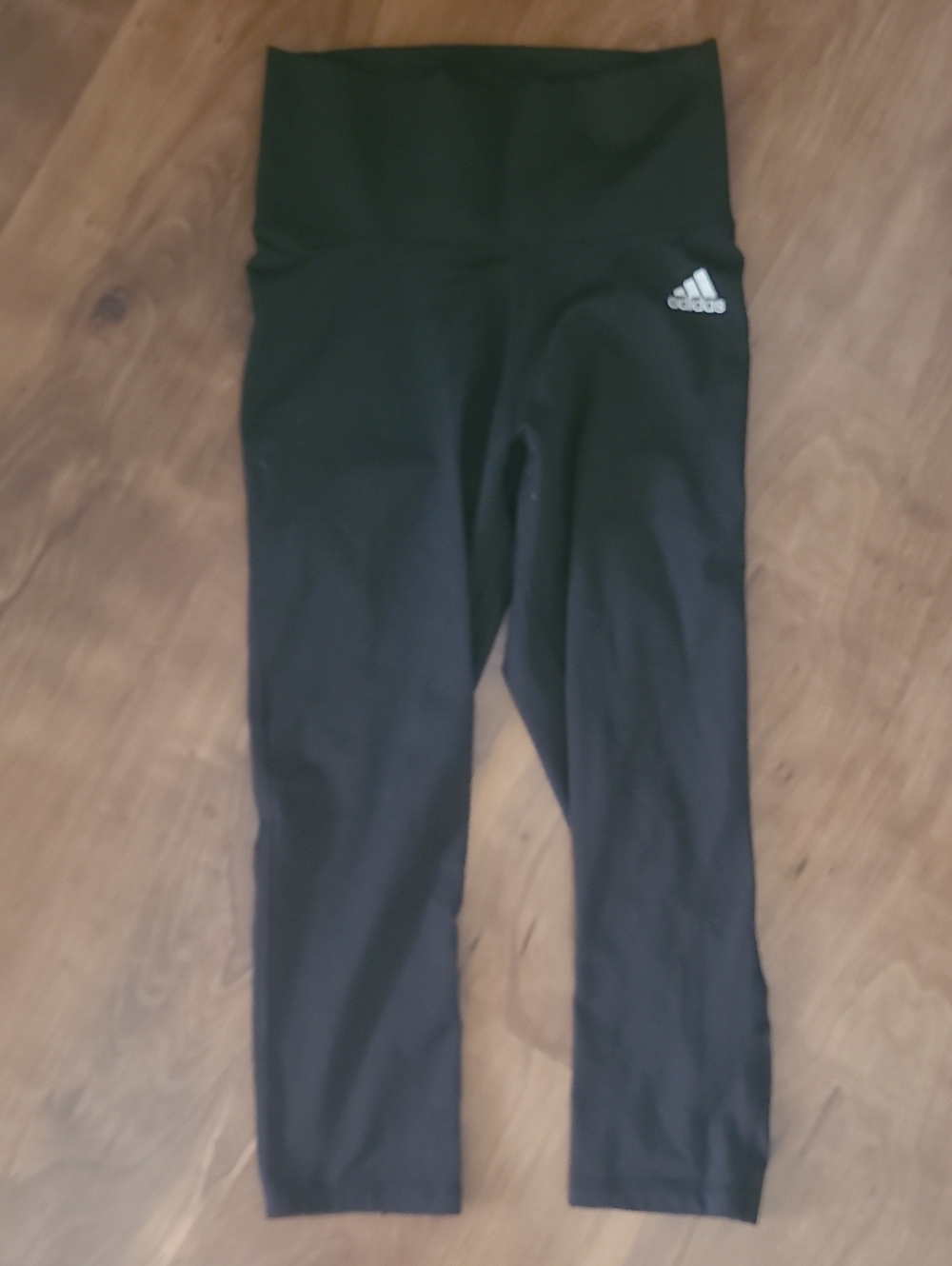 adidas Black High-Rise Womens Leggings